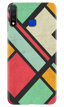 Boxes Mobile Back Case for Vivo U20 (Design - 187)