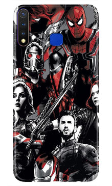 Avengers Mobile Back Case for Vivo U20 (Design - 190)