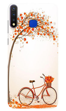 Bicycle Mobile Back Case for Vivo U20 (Design - 192)