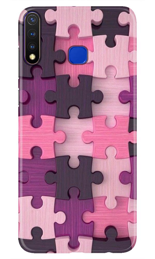 Puzzle Case for Vivo Y19 (Design - 199)