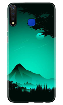 Moon Mountain Mobile Back Case for Vivo U20 (Design - 204)