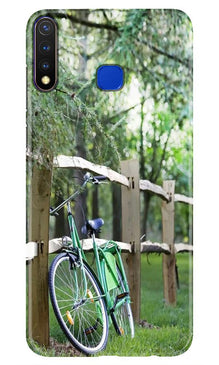 Bicycle Mobile Back Case for Vivo Y19 (Design - 208)