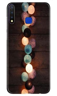 Party Lights Mobile Back Case for Vivo U20 (Design - 209)