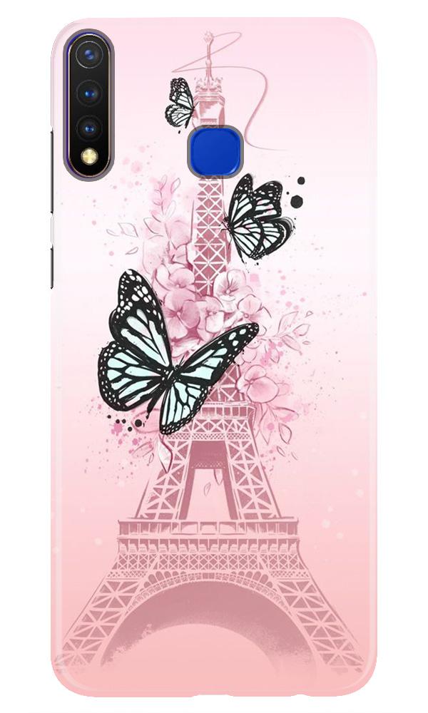 Eiffel Tower Case for Vivo Y19 (Design No. 211)