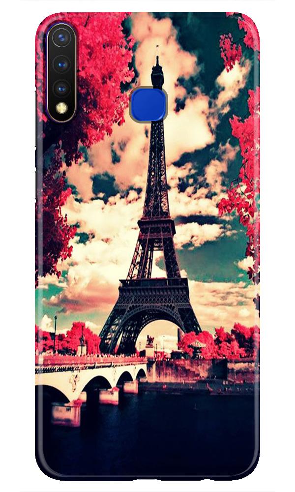 Eiffel Tower Case for Vivo Y19 (Design No. 212)