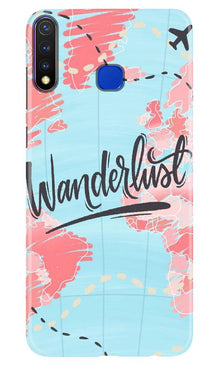 Wonderlust Travel Mobile Back Case for Vivo Y19 (Design - 223)