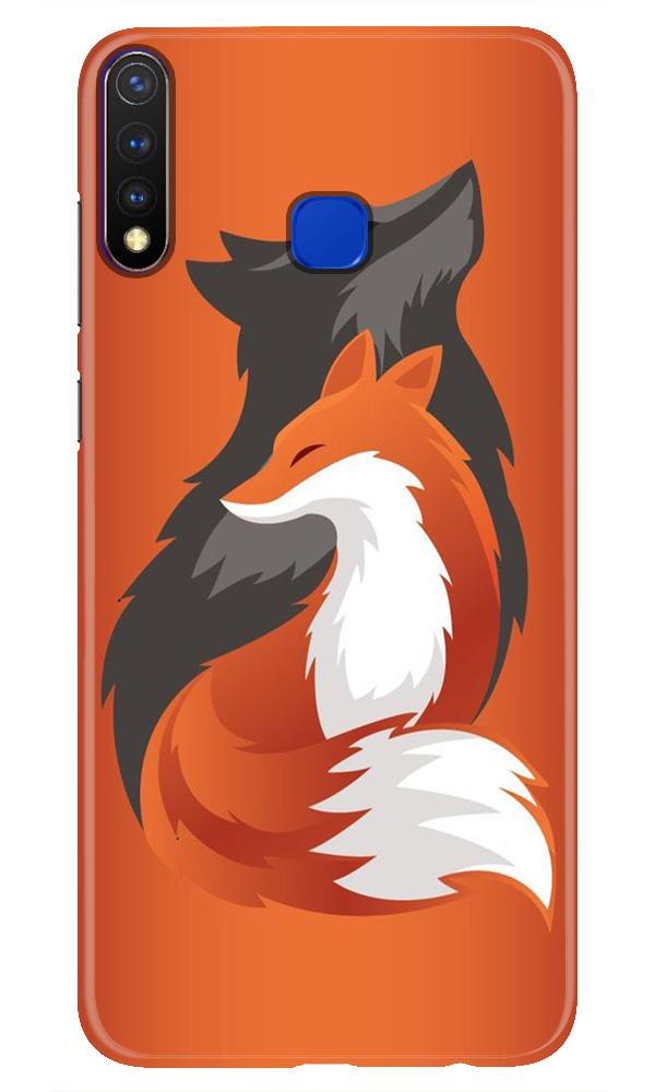 Wolf  Case for Vivo Y19 (Design No. 224)