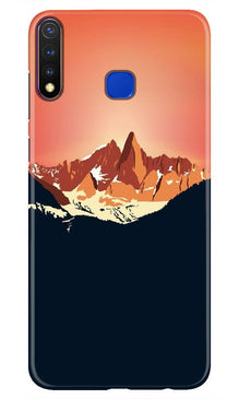 Mountains Mobile Back Case for Vivo U20 (Design - 227)