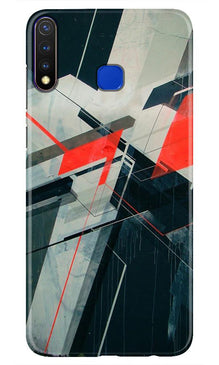 Modern Art Mobile Back Case for Vivo U20 (Design - 231)