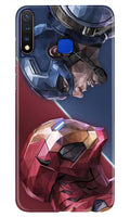 Ironman Captain America Case for Vivo U20 (Design No. 245)