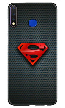 Superman Mobile Back Case for Vivo U20 (Design - 247)