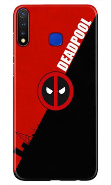 Deadpool Mobile Back Case for Vivo Y19 (Design - 248)