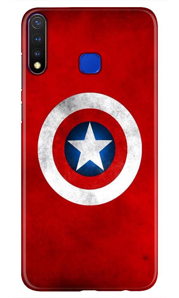 Captain America Case for Vivo U20 (Design No. 249)