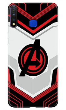Avengers2 Mobile Back Case for Vivo U20 (Design - 255)