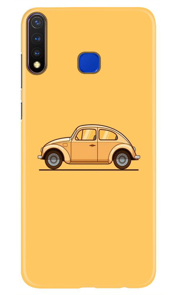 Vintage Car Case for Vivo Y19 (Design No. 262)