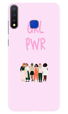 Girl Power Mobile Back Case for Vivo U20 (Design - 267)