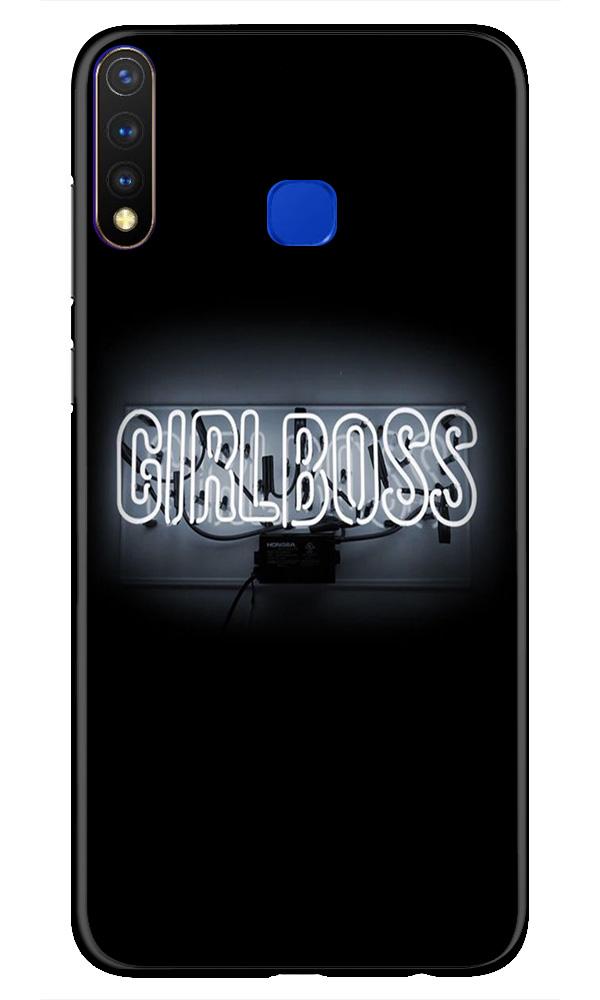 Girl Boss Black Case for Vivo U20 (Design No. 268)