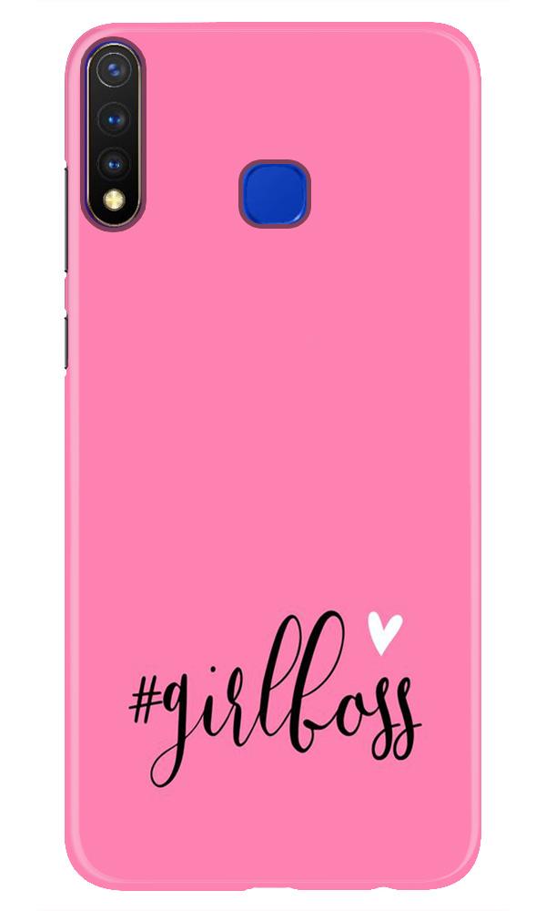 Girl Boss Pink Case for Vivo U20 (Design No. 269)