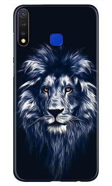 Lion Mobile Back Case for Vivo Y19 (Design - 281)