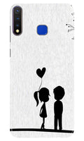 Cute Kid Couple Case for Vivo U20 (Design No. 283)