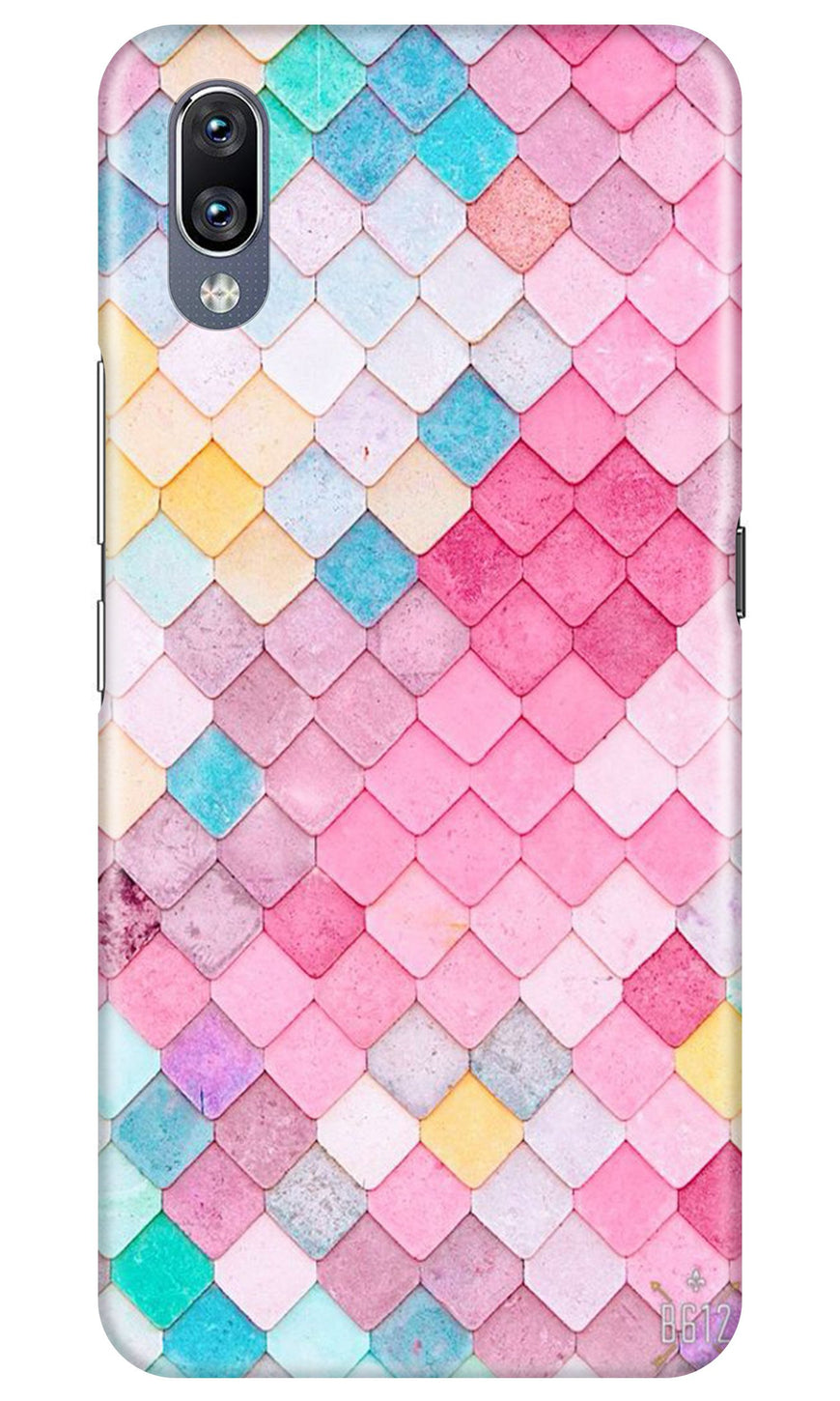 Pink Pattern Case for Vivo V11 Pro (Design No. 215)