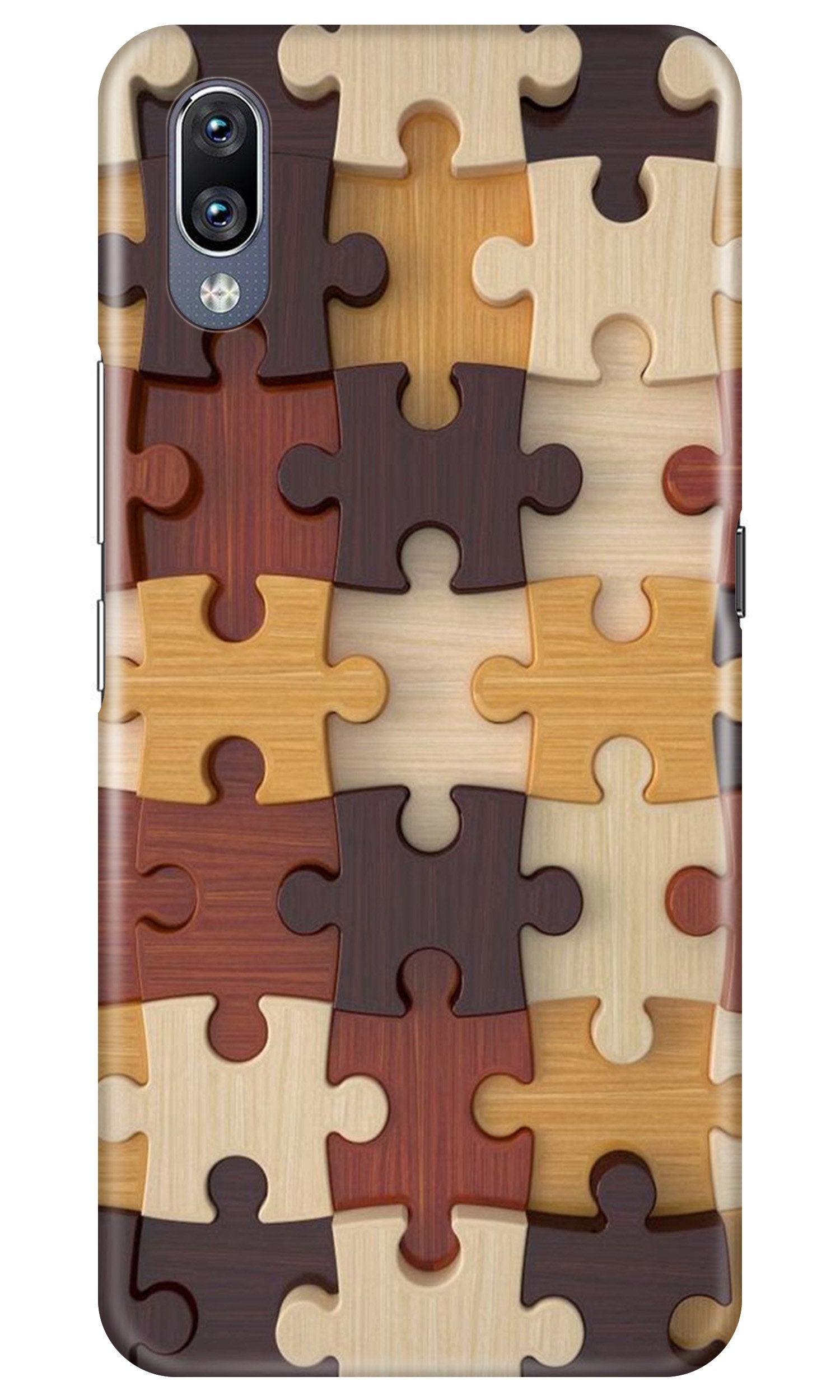 Puzzle Pattern Case for Vivo Y91i (Design No. 217)