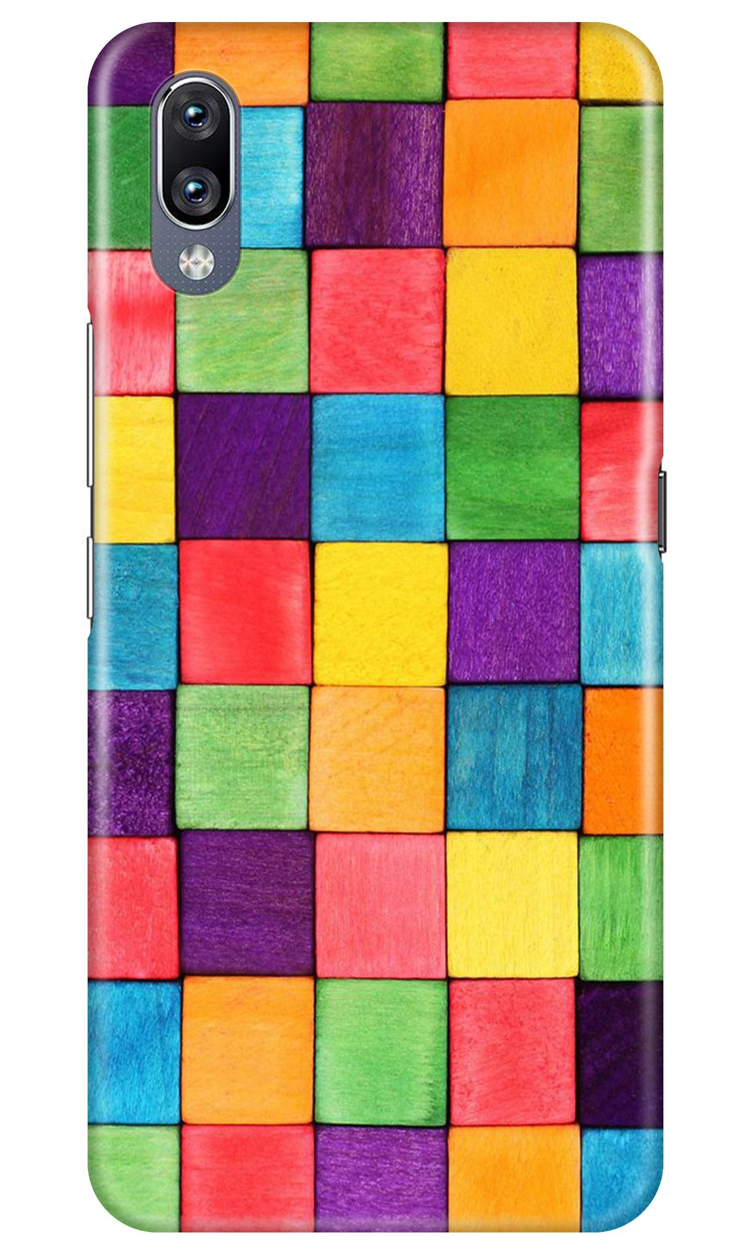 Colorful Square Case for Vivo V11 Pro (Design No. 218)