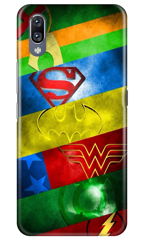 Superheros Logo Case for Vivo V11 Pro (Design No. 251)