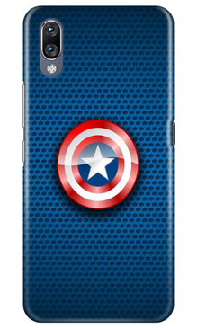 Captain America Shield Case for Vivo V11 Pro (Design No. 253)
