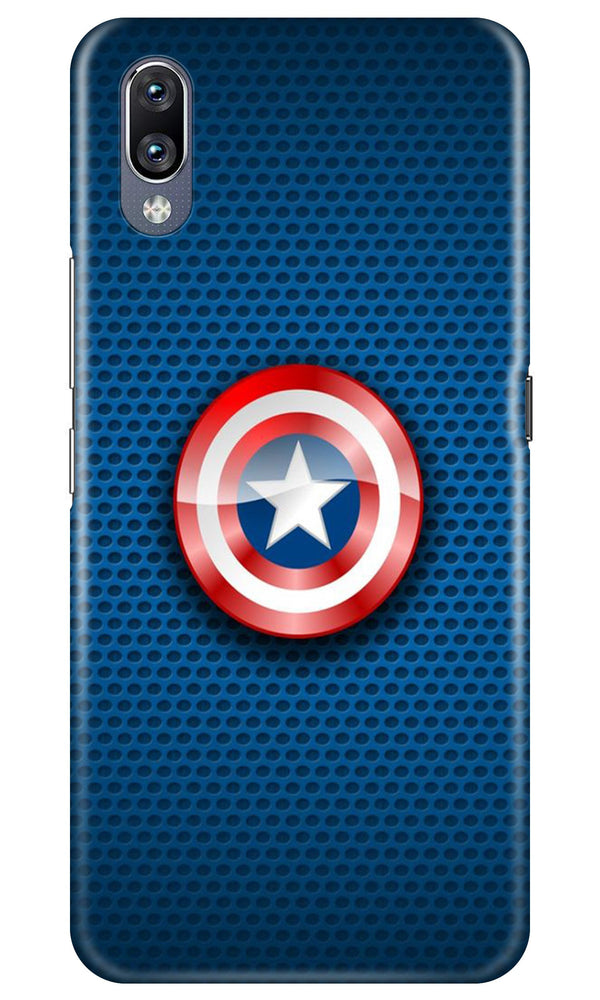 Captain America Shield Case for Vivo V11 Pro (Design No. 253)