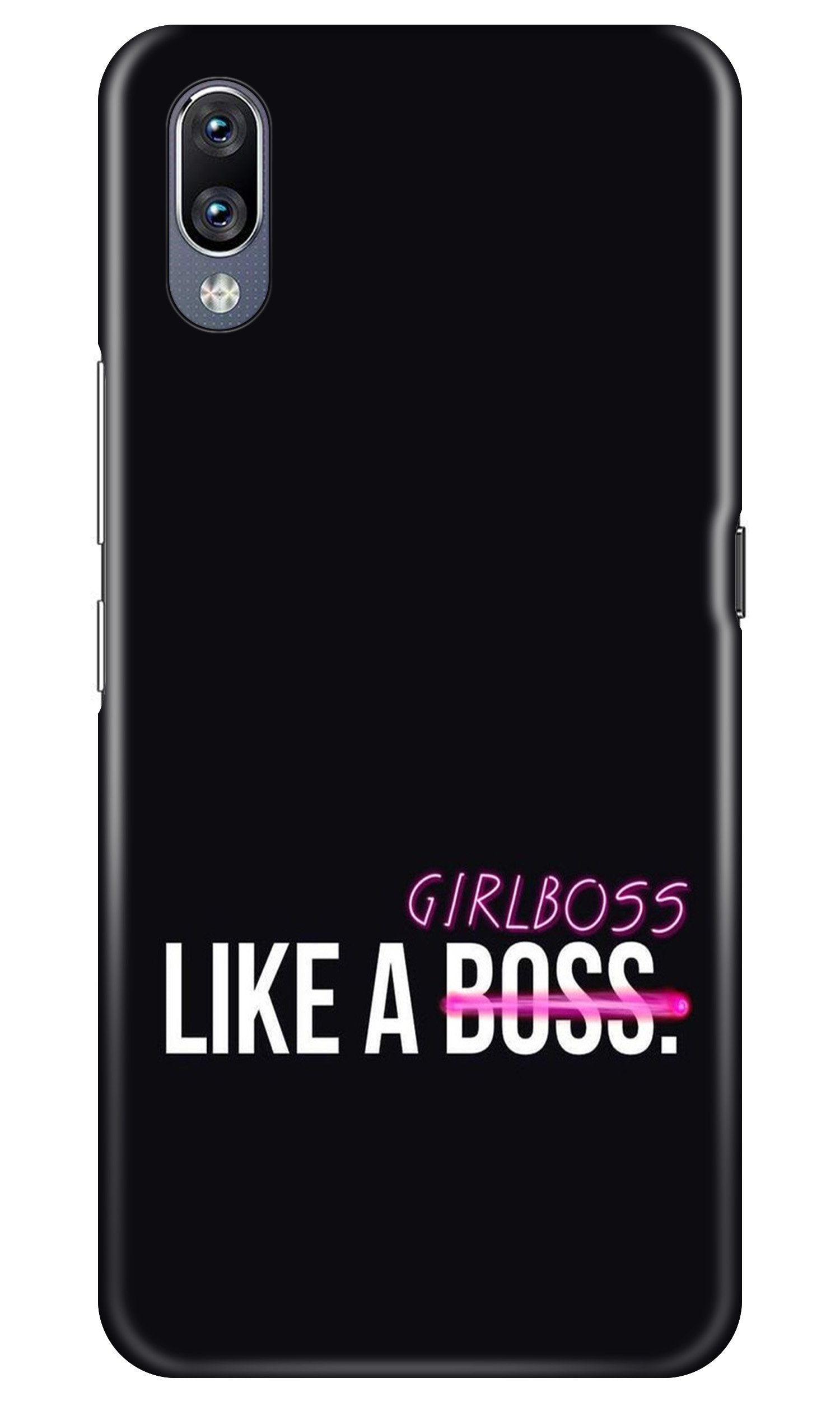Like a Girl Boss Case for Vivo V11 Pro (Design No. 265)