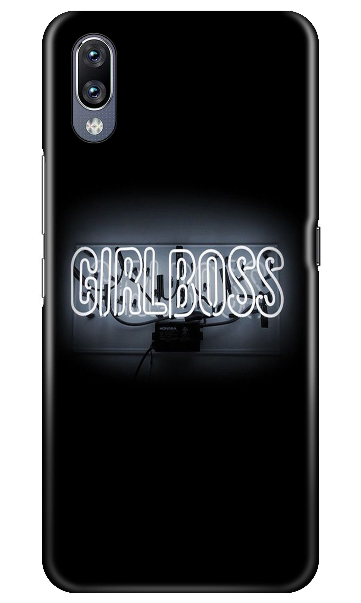Girl Boss Black Case for Vivo V11 Pro (Design No. 268)