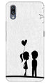 Cute Kid Couple Case for Vivo Y91i (Design No. 283)