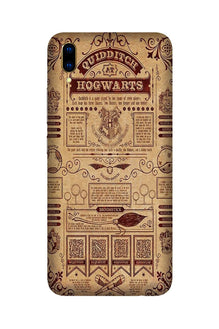 Hogwarts Mobile Back Case for Vivo V11 Pro   (Design - 304)