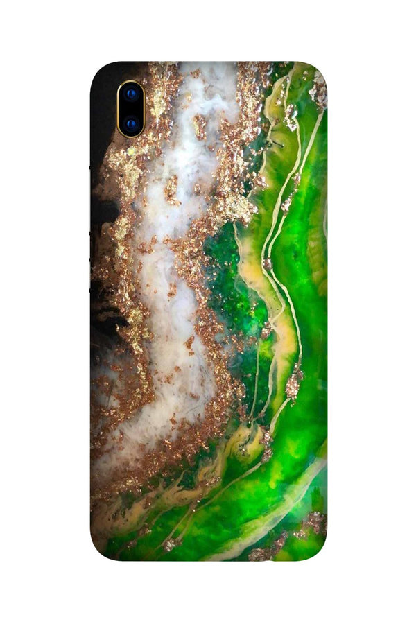 Marble Texture Mobile Back Case for Vivo V11 Pro   (Design - 307)