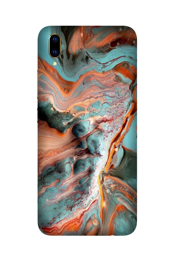 Marble Texture Mobile Back Case for Vivo V11 Pro   (Design - 309)