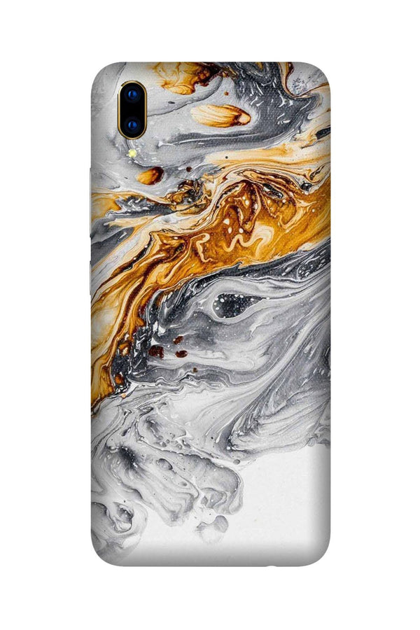 Marble Texture Mobile Back Case for Vivo V11 Pro   (Design - 310)