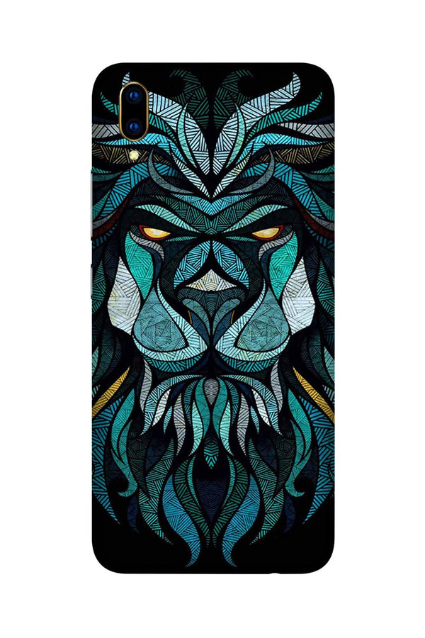 Lion Mobile Back Case for Vivo V11 Pro   (Design - 314)