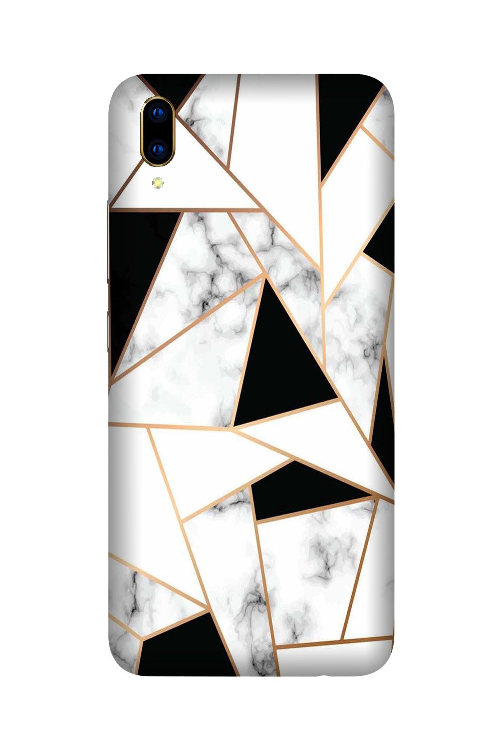 Marble Texture Mobile Back Case for Vivo V11 Pro   (Design - 322)