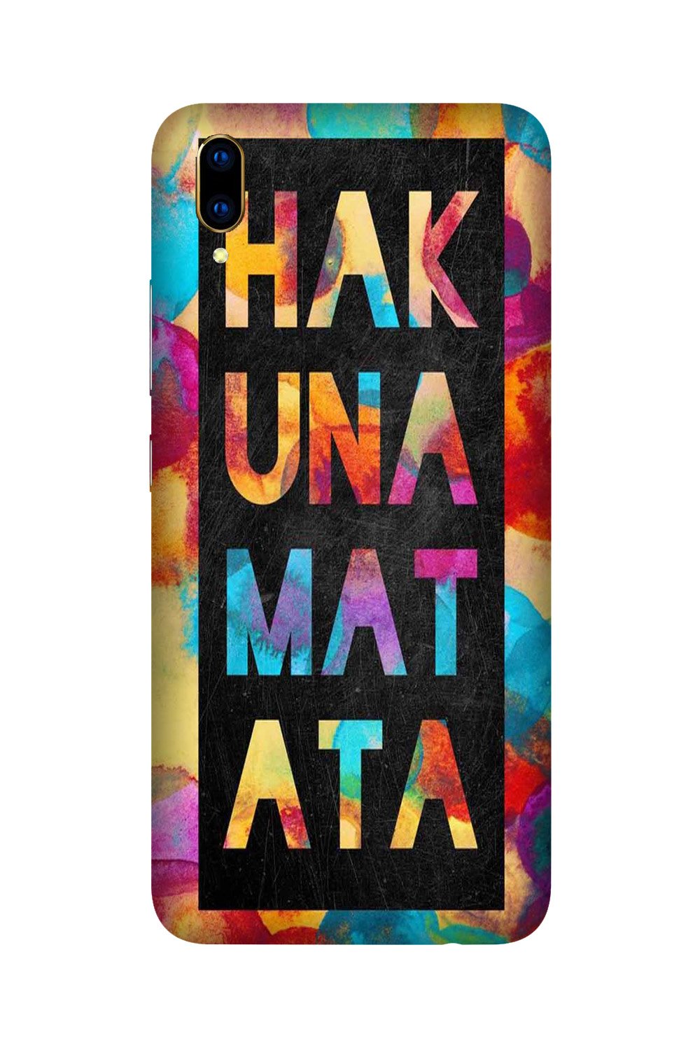 Hakuna Matata Mobile Back Case for Vivo V11 Pro   (Design - 323)