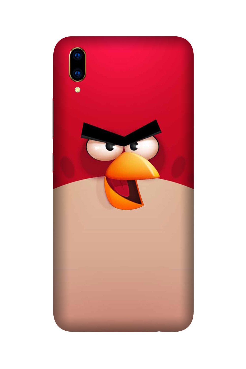 Angry Bird Red Mobile Back Case for Vivo V11 Pro   (Design - 325)