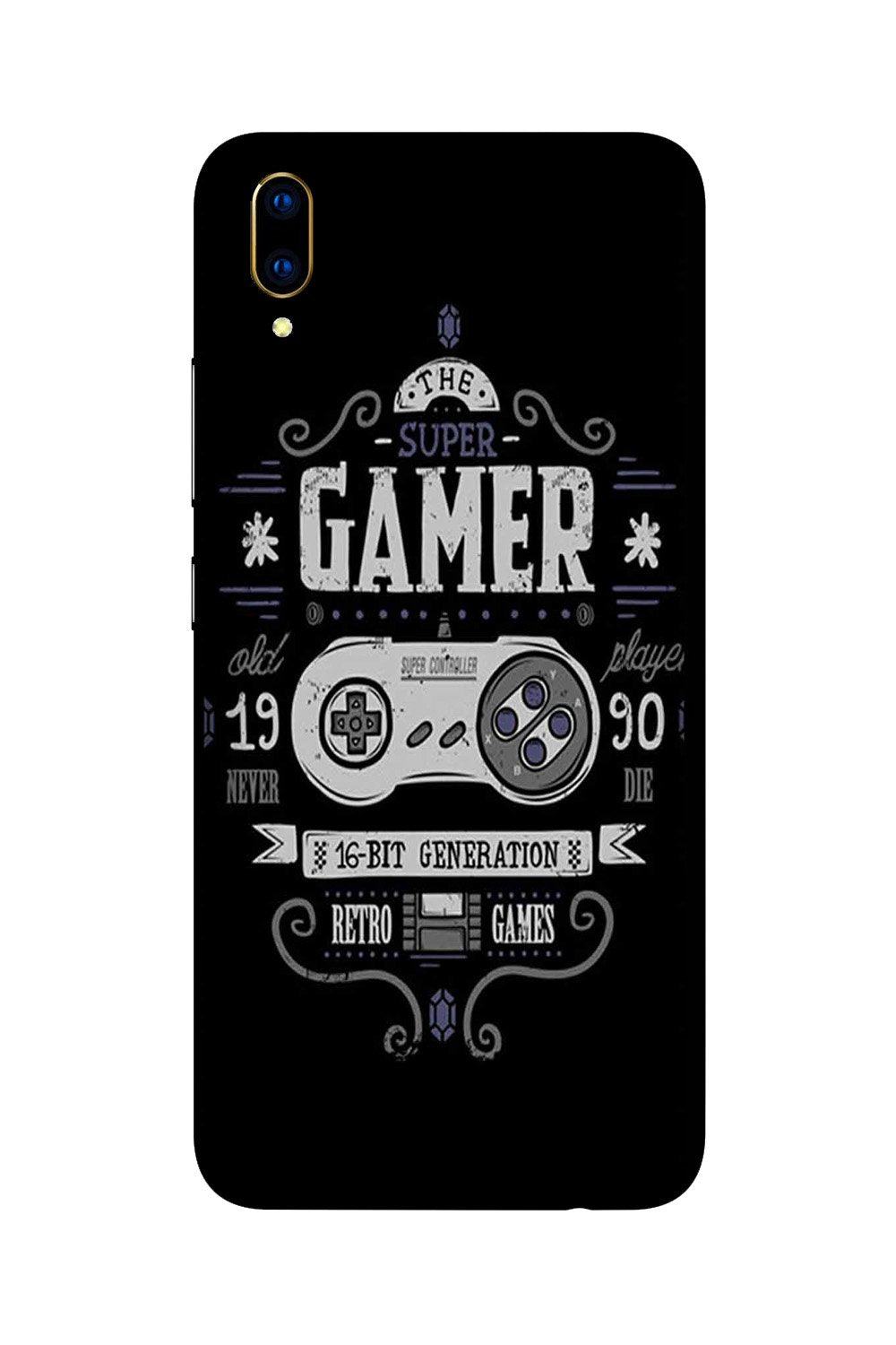 Gamer Mobile Back Case for Vivo V11 Pro   (Design - 330)