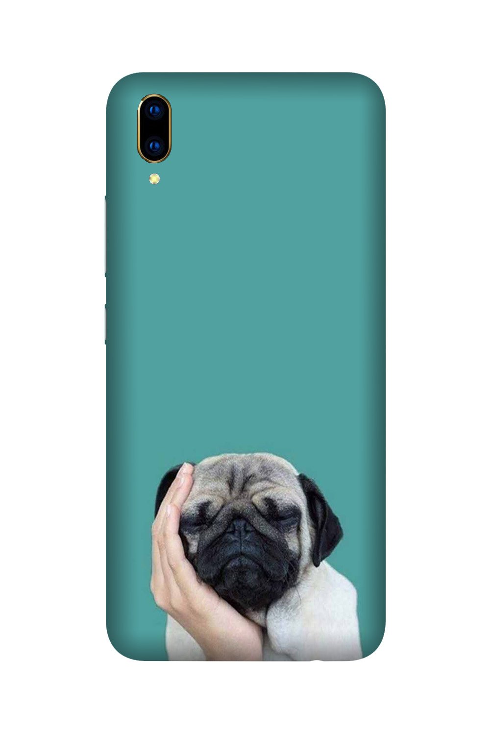 Puppy Mobile Back Case for Vivo V11 Pro   (Design - 333)