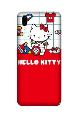 Hello Kitty Mobile Back Case for Vivo V11 Pro (Design - 363)