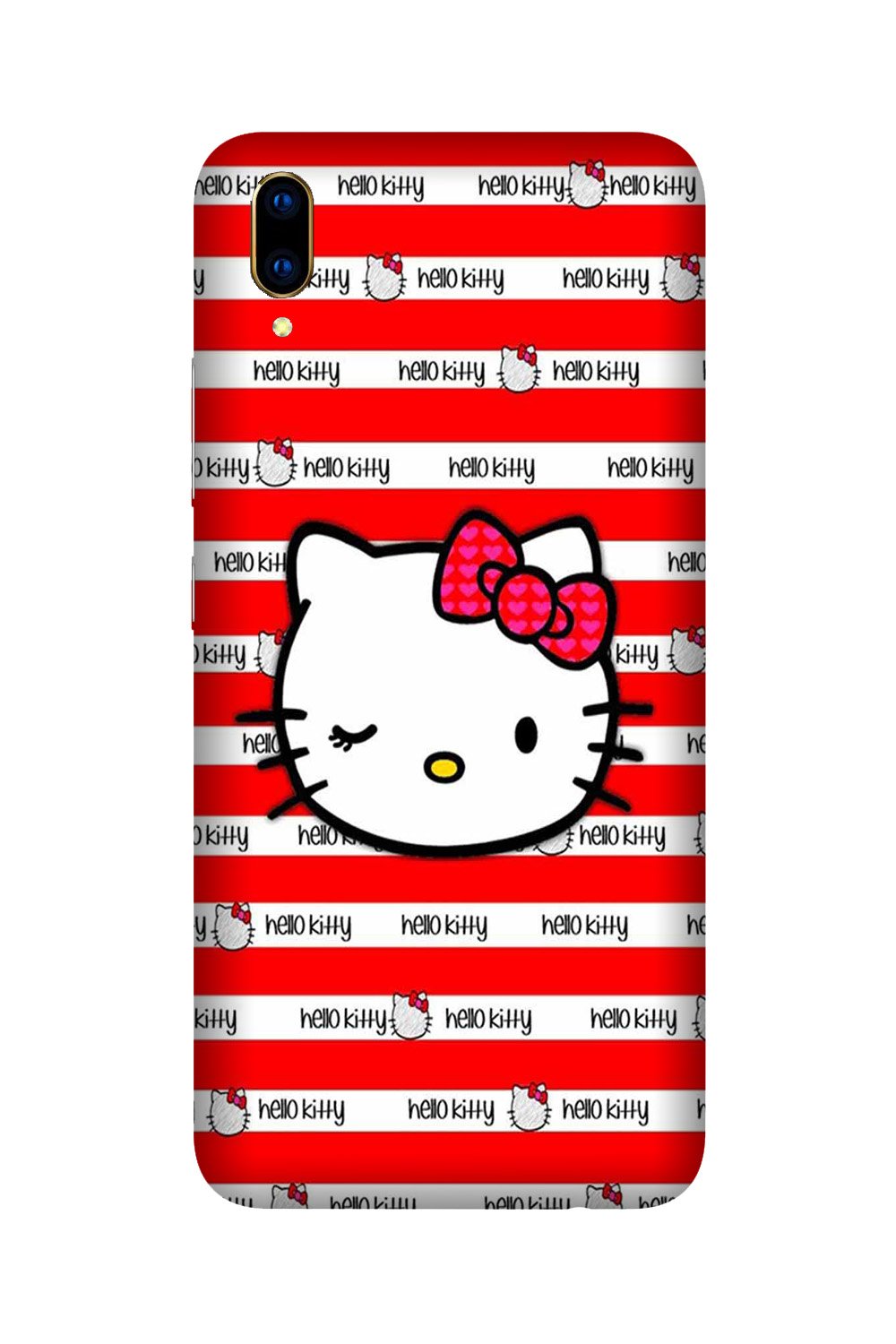 Hello Kitty Mobile Back Case for Vivo V11 Pro   (Design - 364)