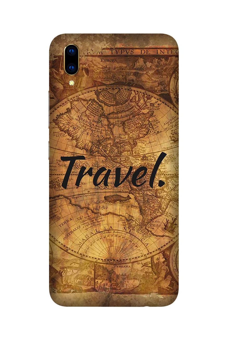 Travel Mobile Back Case for Vivo V11 Pro   (Design - 375)