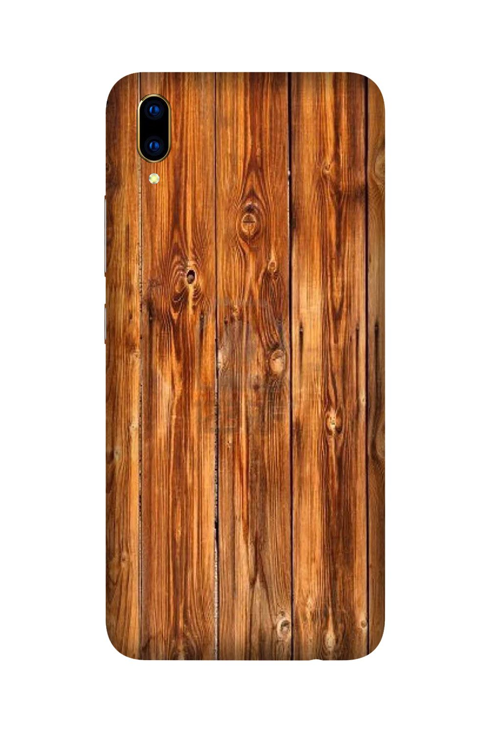 Wooden Texture Mobile Back Case for Vivo V11 Pro   (Design - 376)