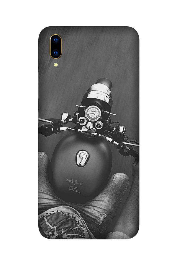 Royal Enfield Mobile Back Case for Vivo Nex   (Design - 382)