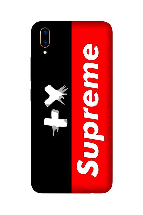 Supreme Mobile Back Case for Vivo V11 Pro   (Design - 389)