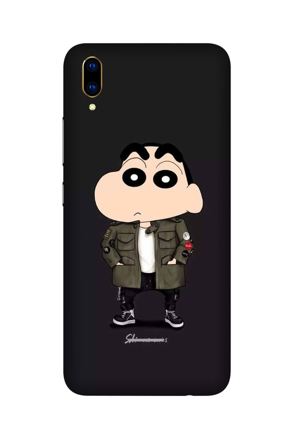 Shin Chan Mobile Back Case for Vivo V11 Pro   (Design - 391)
